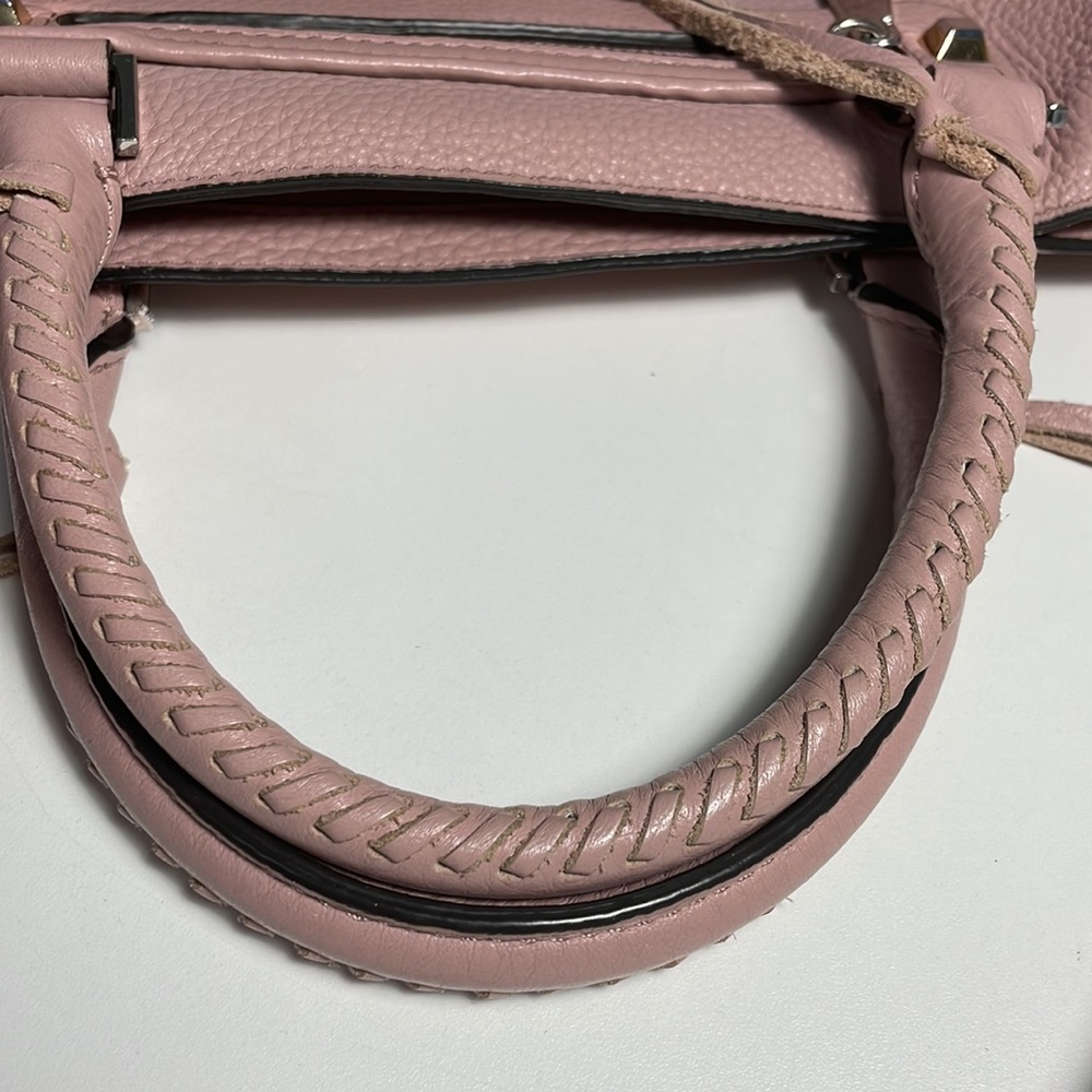 Rebecca Minkoff dusty pink Regan leather satchel - Picture 15 of 16
